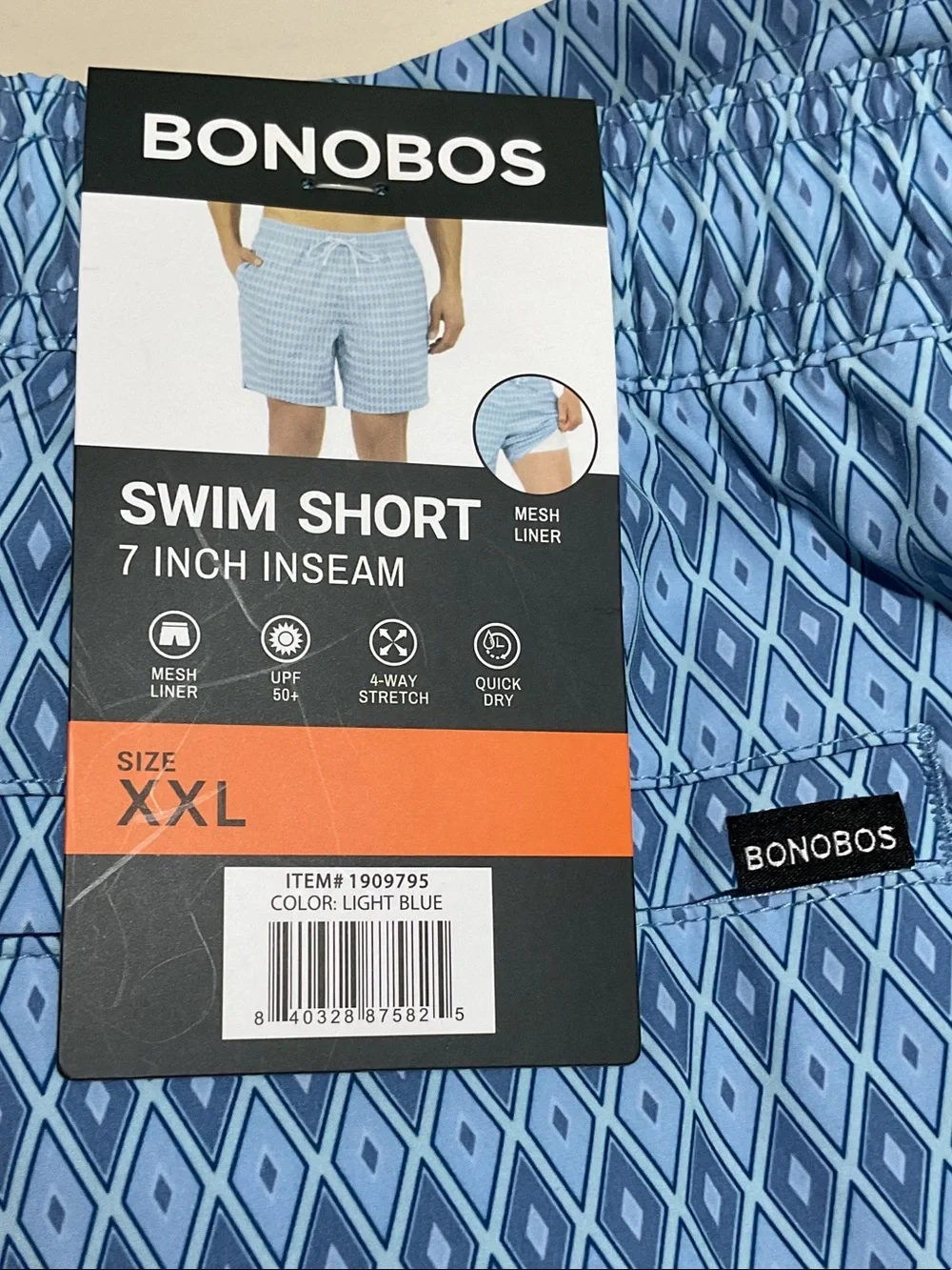 Set of 2 Bonobos Men's Swim Shorts – XXL
